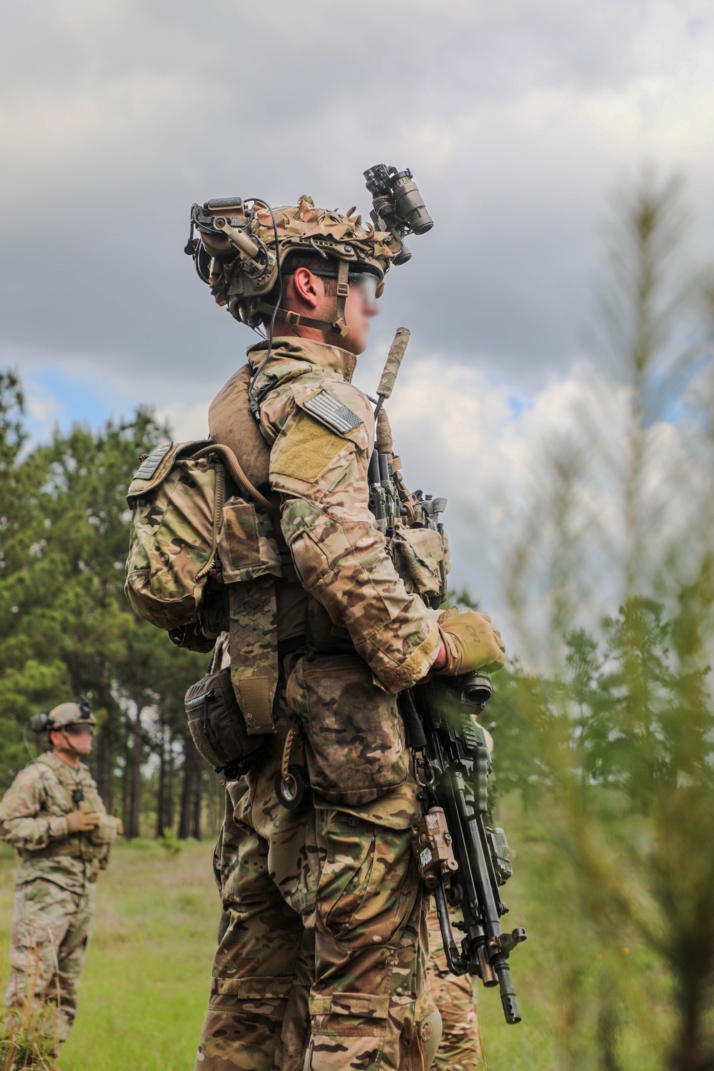 5th SFG (A) Soldiers conduct a Live Fire Exercise at Joint Readiness Training Center
