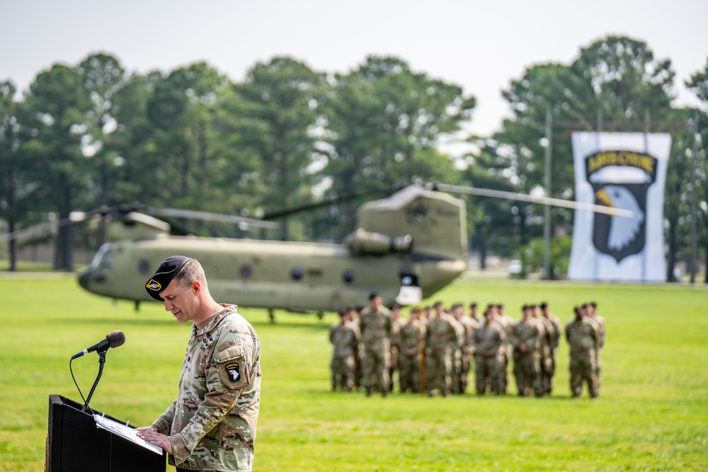 1-101 Change of Command