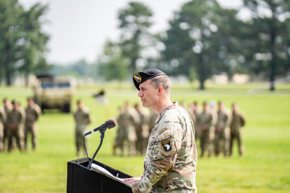 1-101 Change of Command