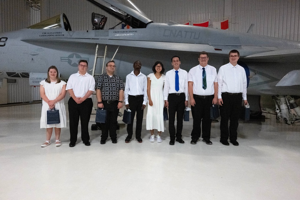Naval Air Station Oceana has Graduation for Project SEARCH Interns
