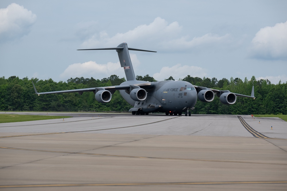 Arnold AFB Fire and Emergency Services participates in National Guard response exercise