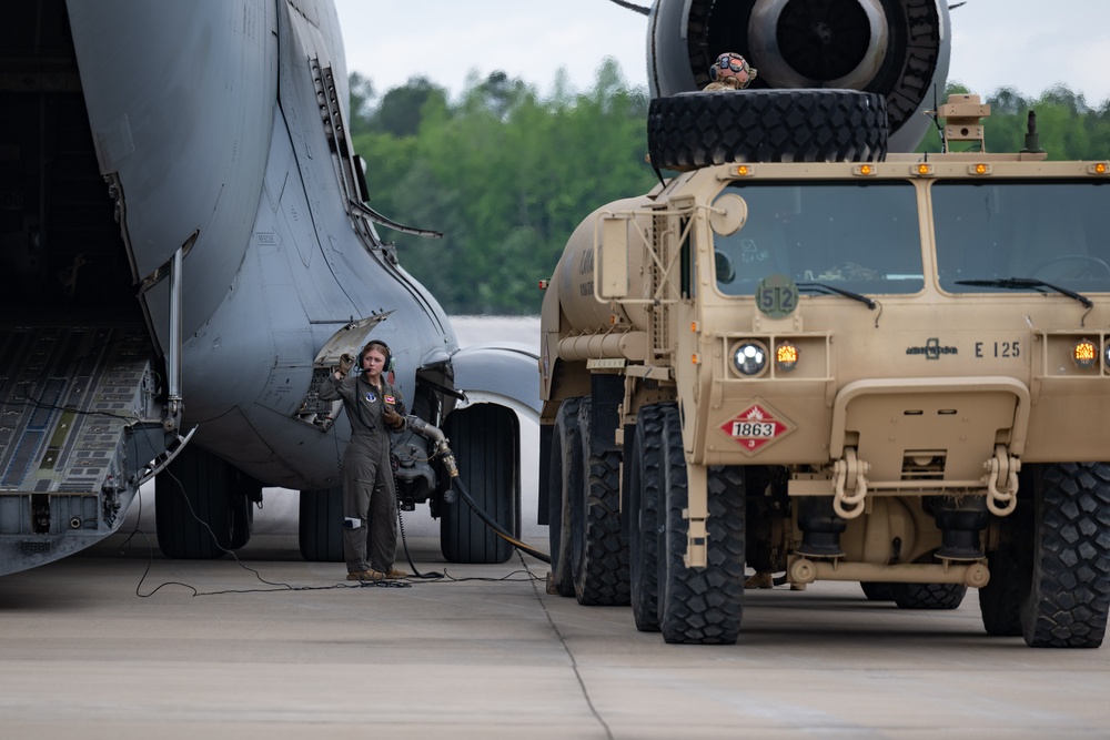Arnold AFB Fire and Emergency Services participates in National Guard response exercise