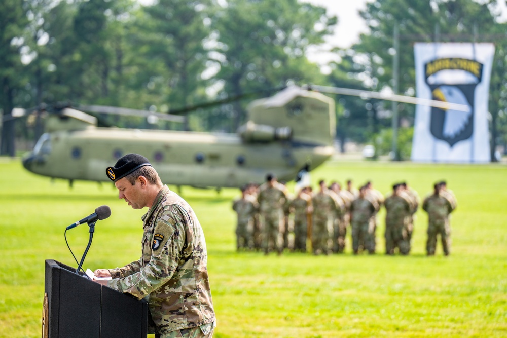 1-101 Change of Command