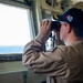 USS Frank Cable (AS 40) arrives at Majuro