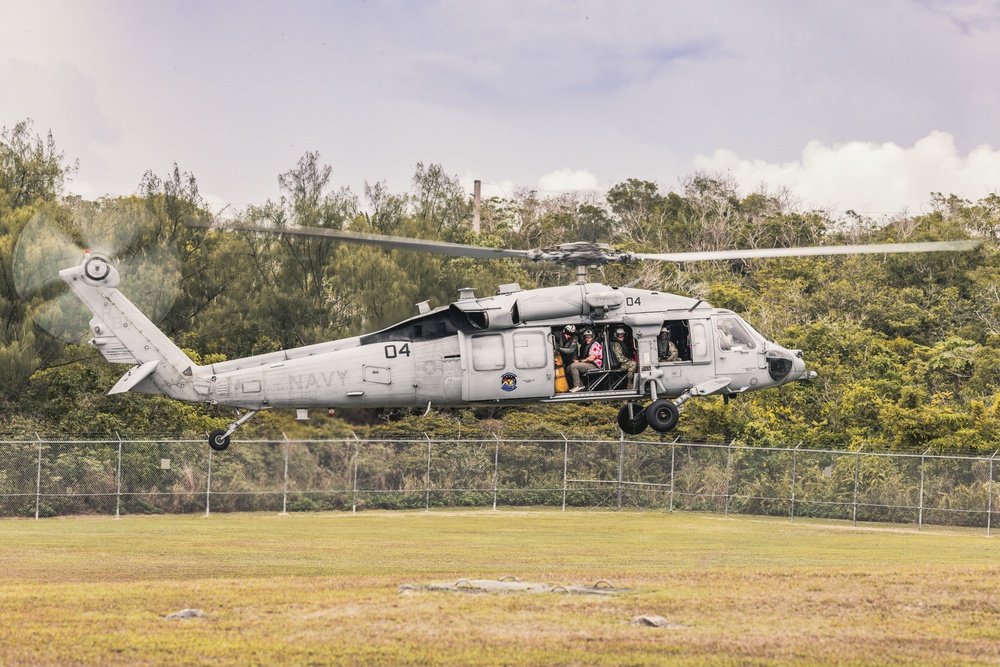 USTRANSCOM Commander Gen. Reed Visits Joint Region Marianas