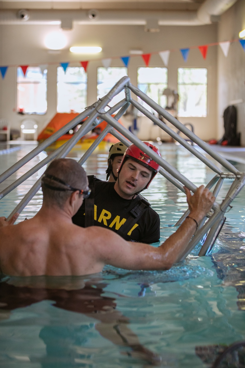 Bravo Company, 2-285th Aviation Regiment conducts Dunker Recertification at Davis-Monthan Air Force Base