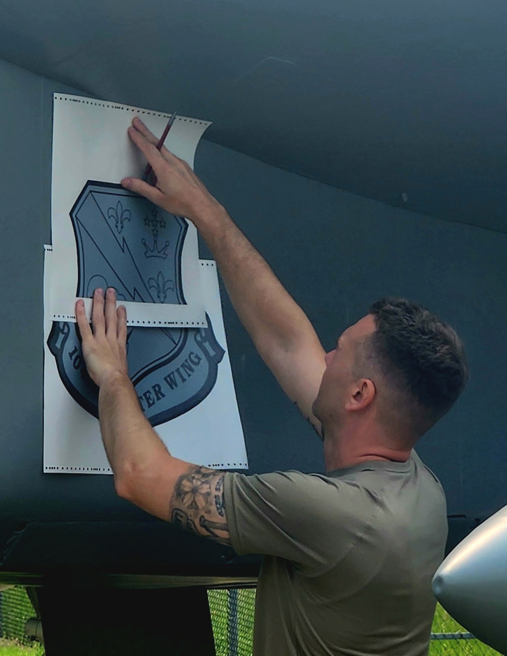 F-15 Eagle at 104th Fighter Wing Gets Makeover by Renowned Conservation Team