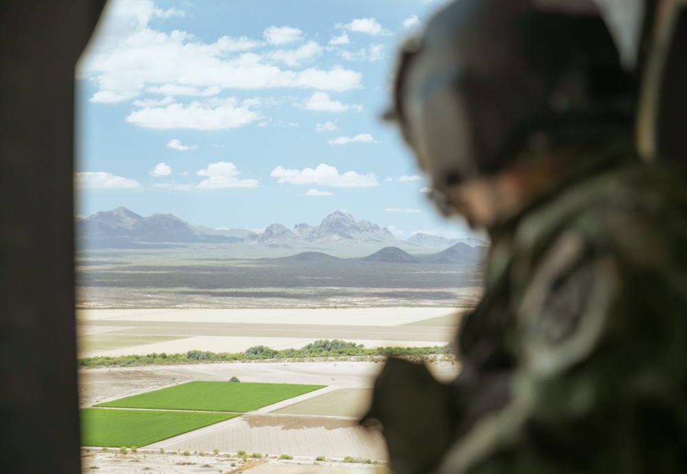Bravo Company, 2-285th Aviation Regiment conducts Dunker Recertification at Davis-Monthan Air Force Base
