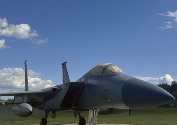 F-15 Eagle at 104th Fighter Wing Gets Makeover by Renowned Conservation Team 