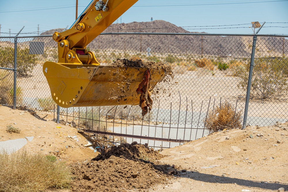 Public Works Division’s clean-up efforts after flash flood 