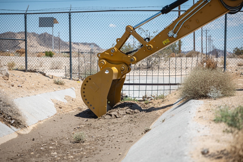 Public Works Division’s clean-up efforts after flash flood 