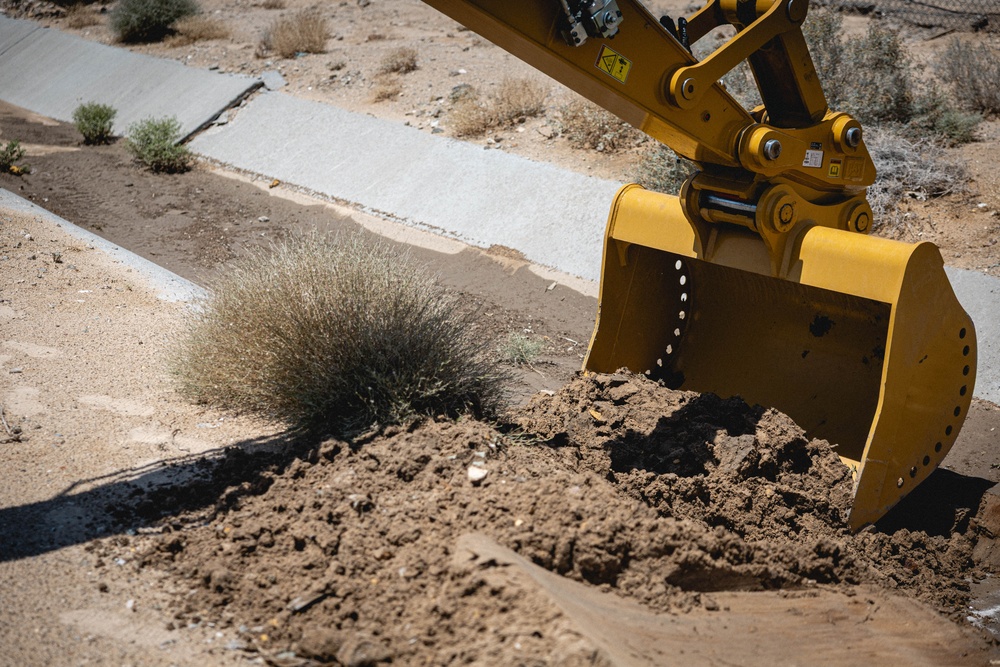 Public Works Division’s clean-up efforts after flash flood 