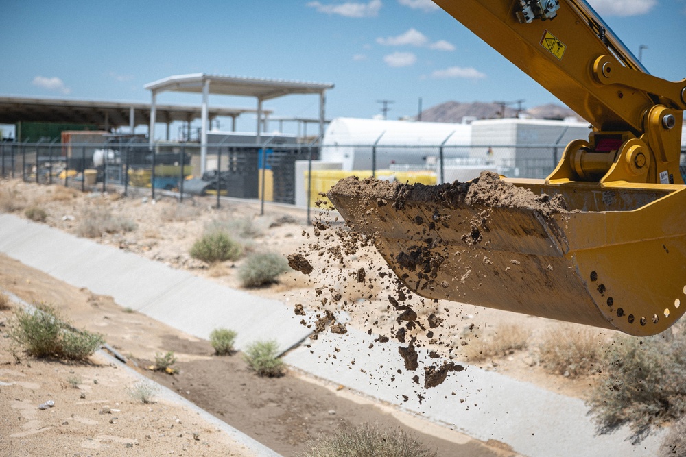 Public Works Division’s clean-up efforts after flash flood 