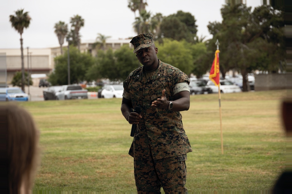 9th Communication Battalion change of command ceremony