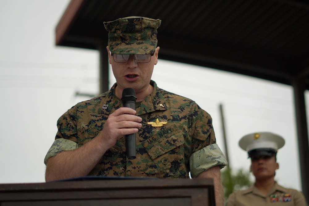 9th Communication Battalion change of command ceremony