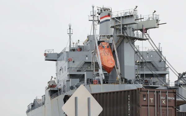 Army Reserve Soldiers conduct operations at Port of Long Beach