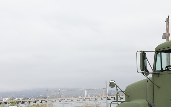 Army Reserve Soldiers conduct operations at Port of Long Beach