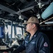 Sailor stands watch