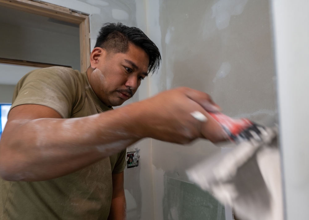 141st Civil Engineer Squadron support Seward Military Resort renovation