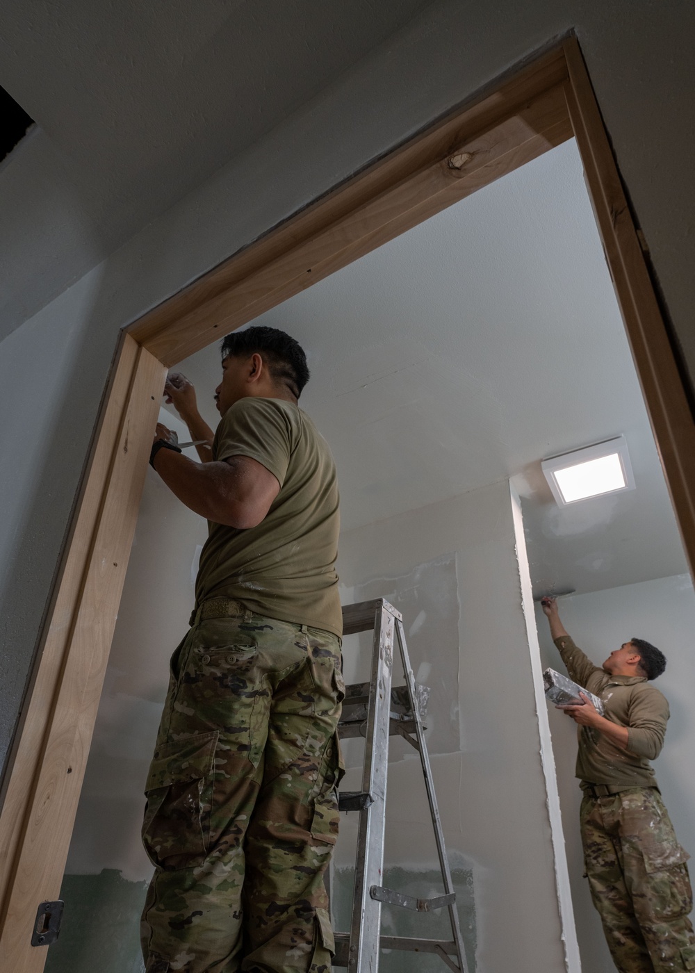 141st Civil Engineer Squadron support Seward Military Resort renovation