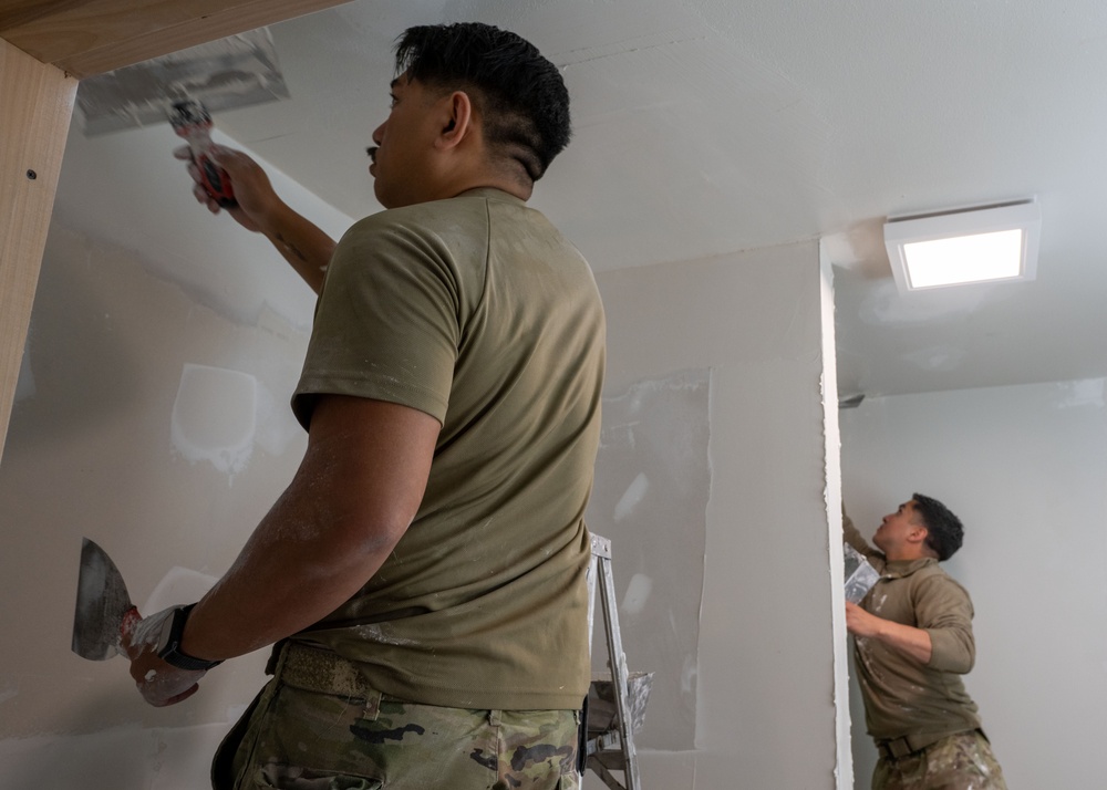 141st Civil Engineer Squadron support Seward Military Resort renovation