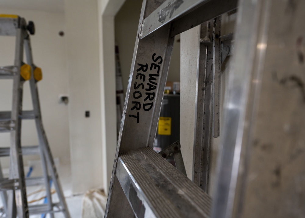 141st Civil Engineer Squadron support Seward Military Resort renovation