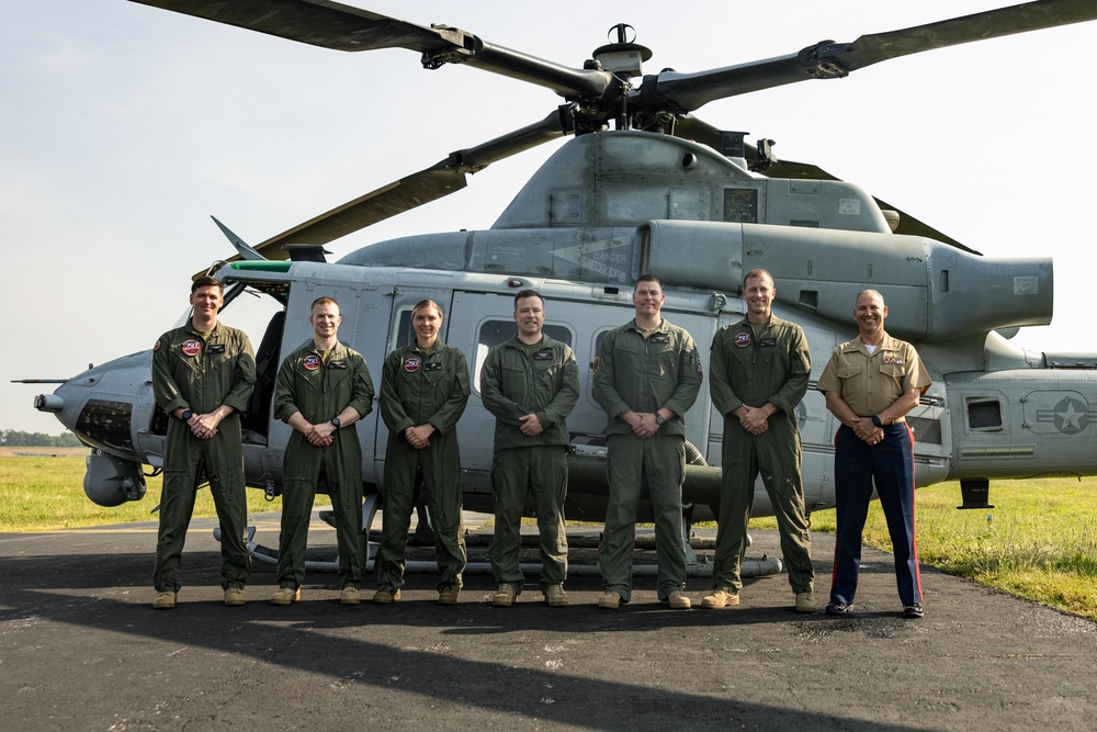 Marine Week Nashville 2025: Orientation &amp; Indoctrination Flights