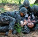 U.S. Soldiers and Republic of Korea army soldiers conduct medical field training exercises.