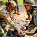 U.S. Soldiers and Republic of Korea army soldiers conduct medical field training exercises.