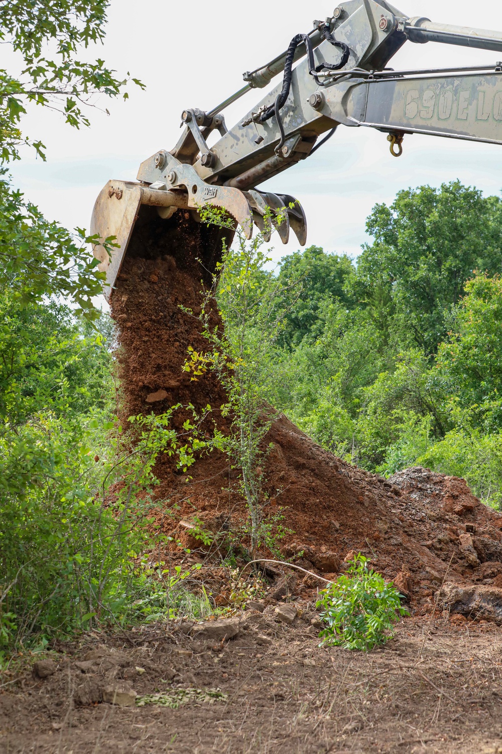 239th Brigade Engineer Battalion Excavation Operations