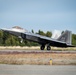 F-22 Raptors assigned to JBER conduct aerial maneuvers during exercise Tropic Tundra