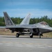 F-22 Raptors assigned to JBER conduct aerial maneuvers during exercise Tropic Tundra