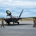 F-22 Raptors assigned to JBER conduct aerial maneuvers during exercise Tropic Tundra