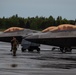 F-22 Raptors assigned to JBER conduct aerial maneuvers during exercise Tropic Tundra