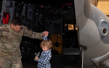 353 SOW showcases CV-22 Osprey to AFSOC spouses