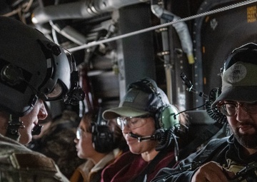 353 SOW showcases CV-22 Osprey to AFSOC spouses