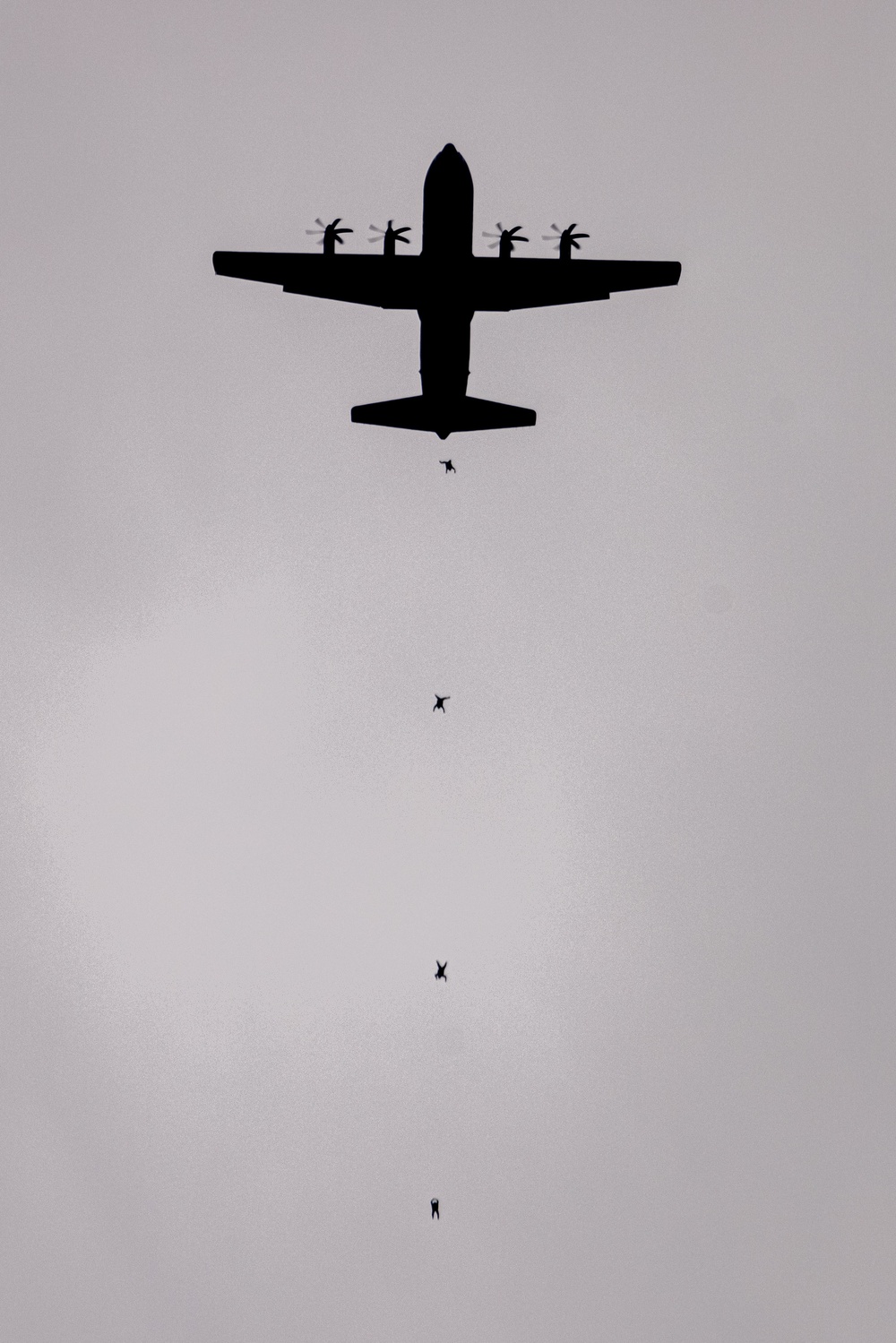 U.S. Marines and Airmen Rehearse a Parachute Operations with Japan Ground Self-Defense Force