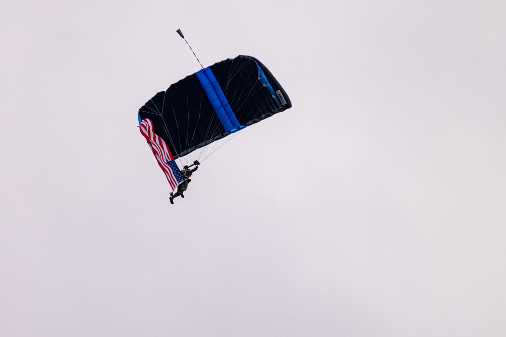 U.S. Marines and Airmen Rehearse a Parachute Operations with Japan Ground Self-Defense Force