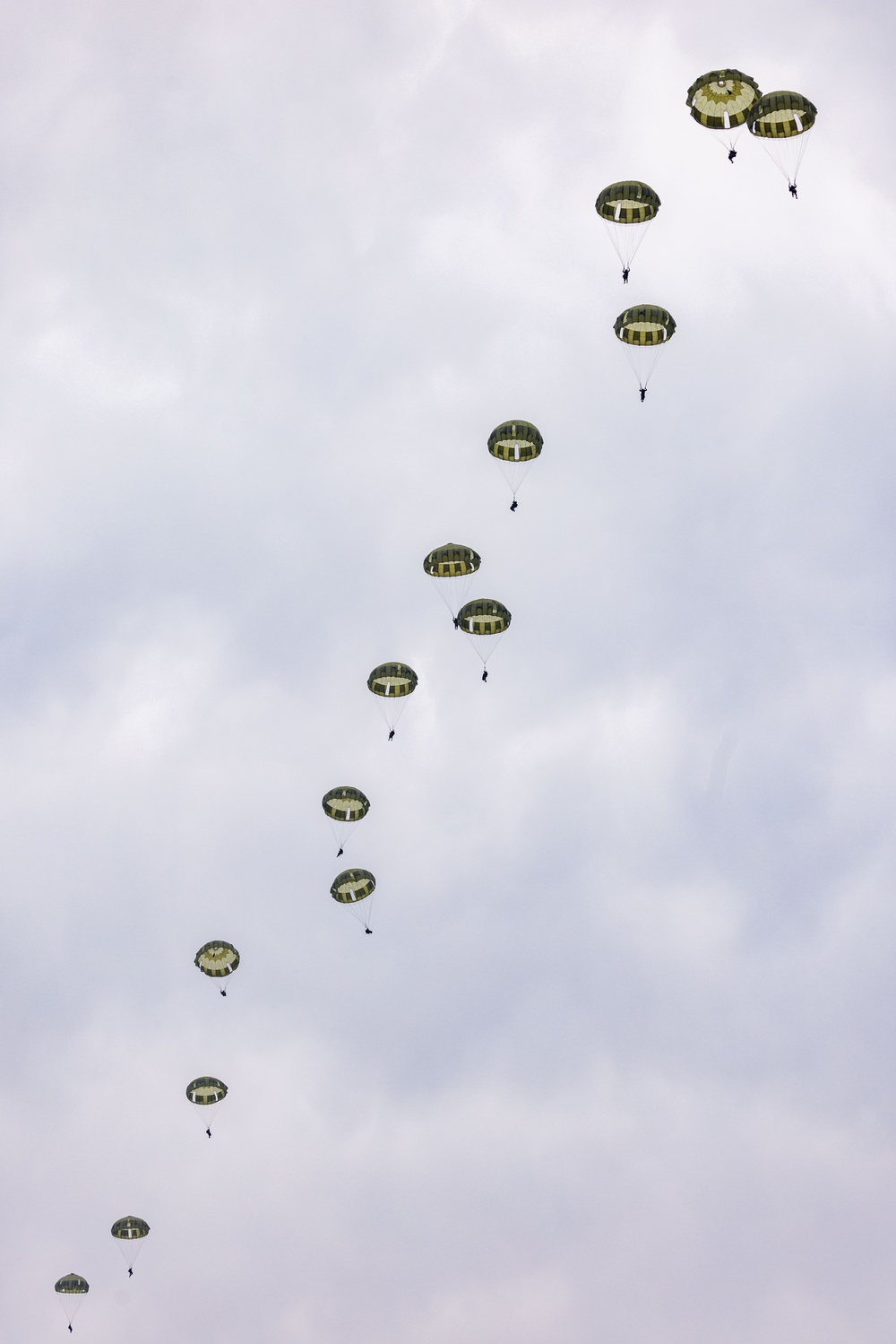 U.S. Marines and Airmen Rehearse a Parachute Operations with Japan Ground Self-Defense Force