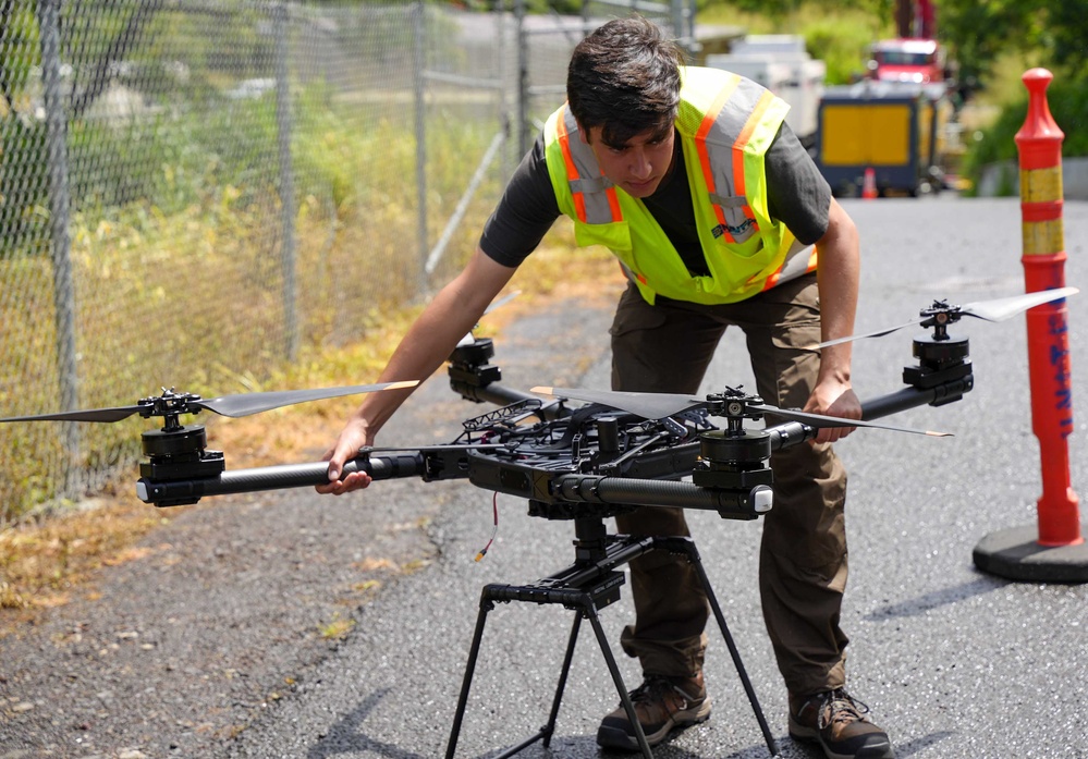 NCTF-RH Drone Mapping Supports Safe Red Hill Decommissioning