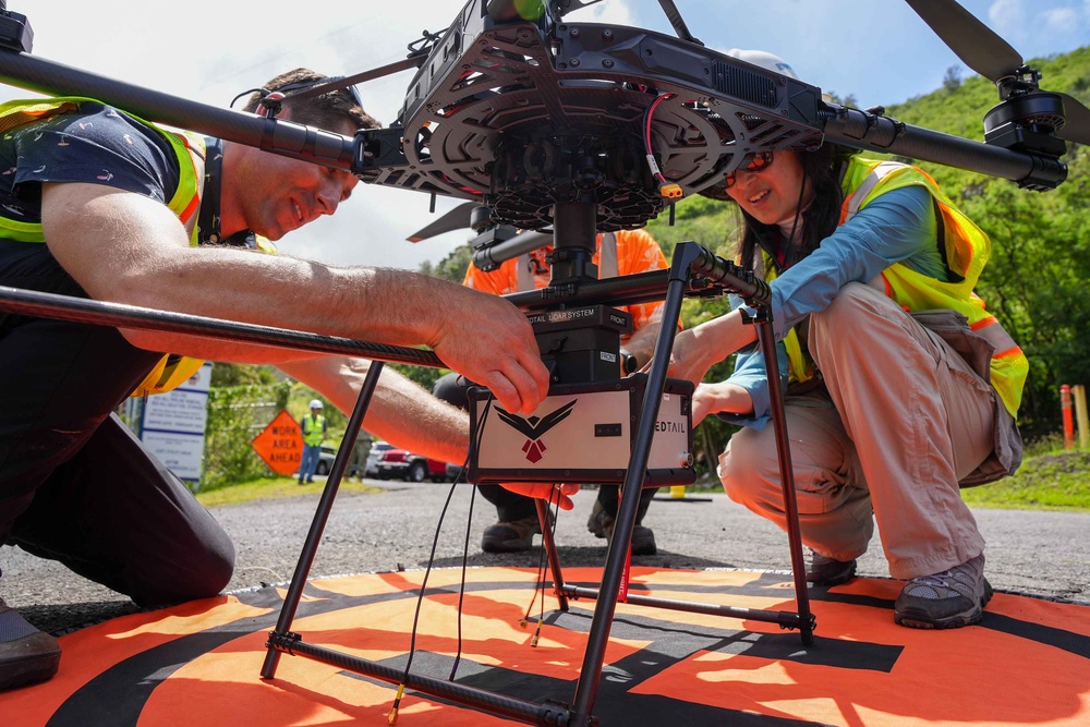 NCTF-RH Drone Mapping Supports Safe Red Hill Decommissioning