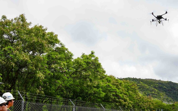 NCTF-RH Drone Mapping Supports Safe Red Hill Decommissioning