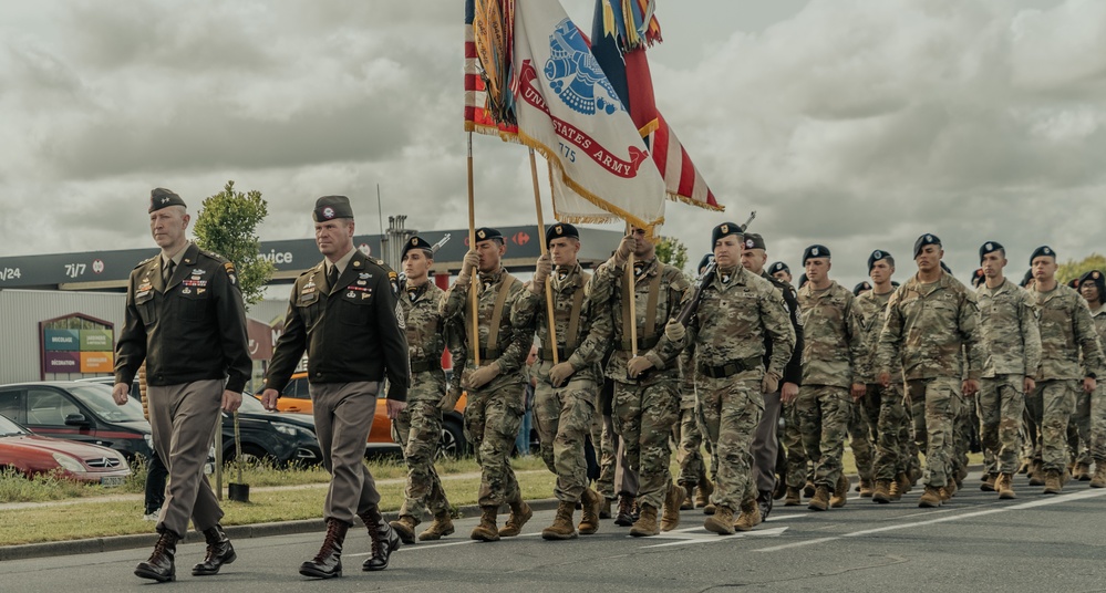 Screaming Eagles Support Cabbage Patch and Signal Monument Ceremonies During D-Day 81