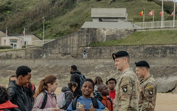 101st Soldiers Explore Normandy During D-Day 81