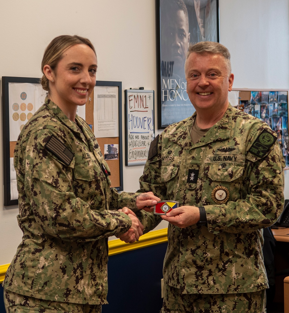 Rear Adm. Waters Visits Navy Talent Acquisition Group Nashville