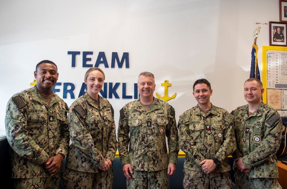 Rear Adm. Waters Visits Navy Talent Acquisition Group Nashville