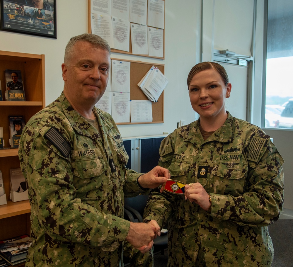 Rear Adm. Waters Visits Navy Talent Acquisition Group Nashville