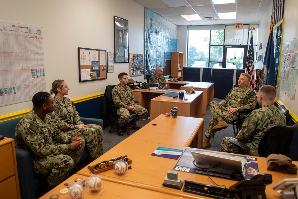 Rear Adm. Waters Visits Navy Talent Acquisition Group Nashville