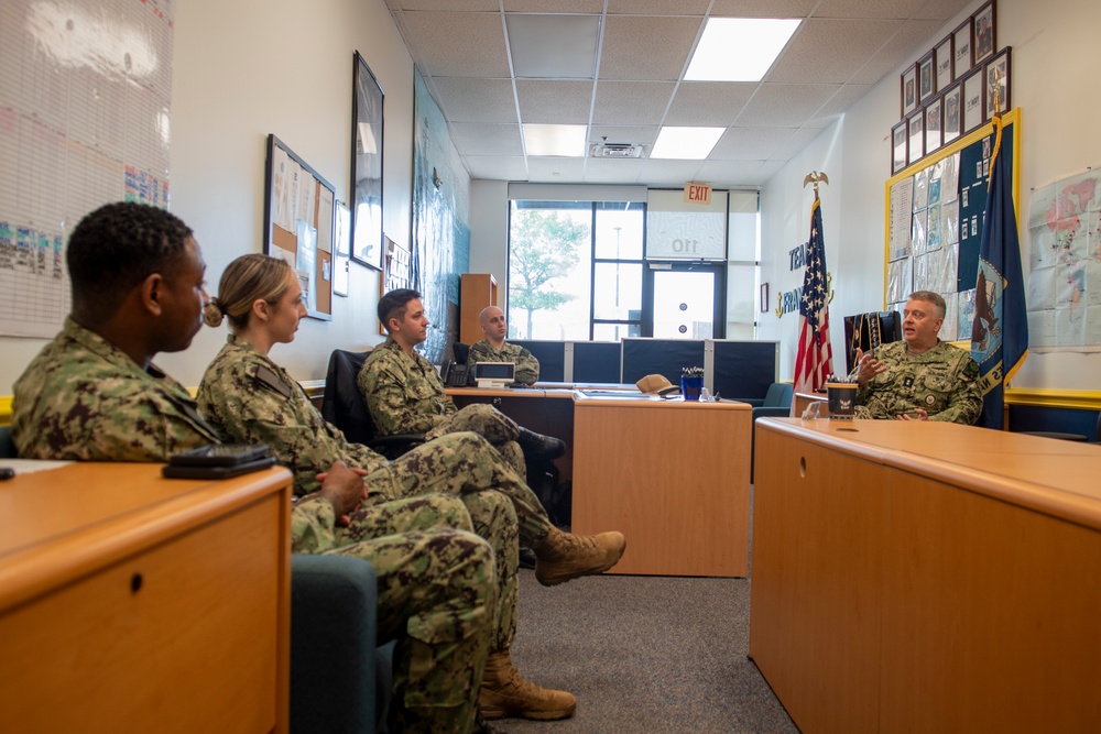 Rear Adm. Waters Visits Navy Talent Acquisition Group Nashville