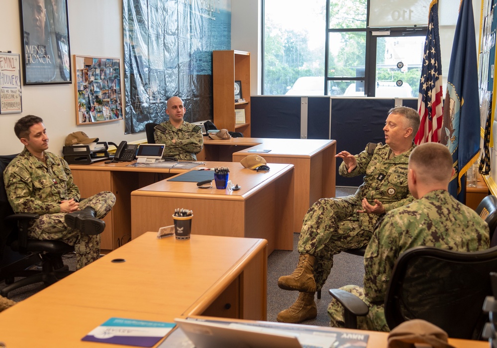 Rear Adm. Waters Visits Navy Talent Acquisition Group Nashville